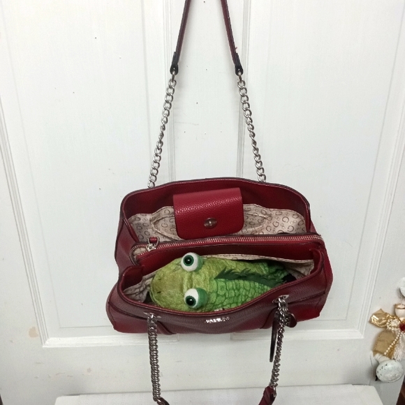 Guess Los Angeles Women's Shoulder Metal Strap Purse - Picture 4 of 14